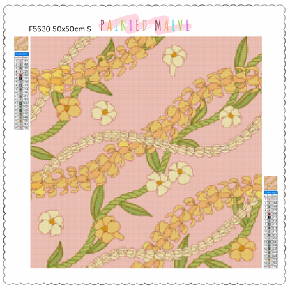 Puakenikeni & Pikake: Diamond Painting Collection