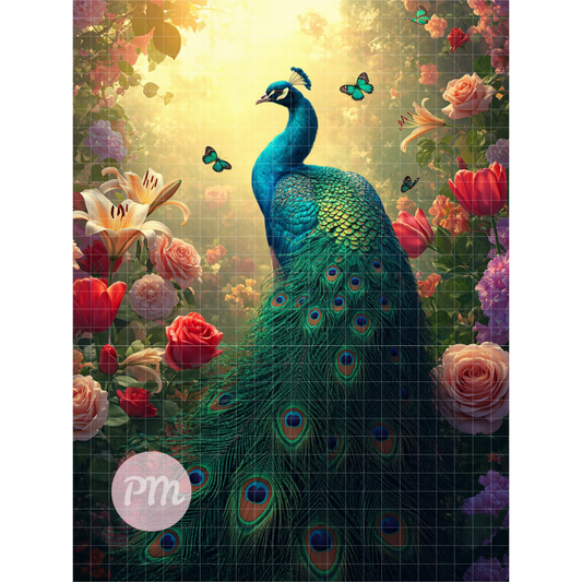 Regal Plumage: Diamond Painting Collection