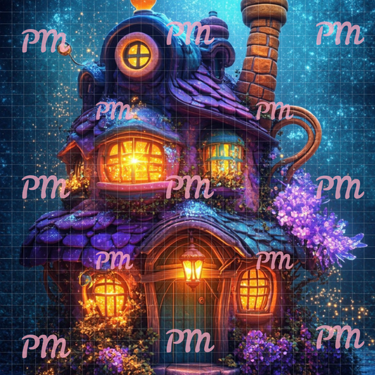 Potion and Crystal Cabin: Diamond Painting Collection