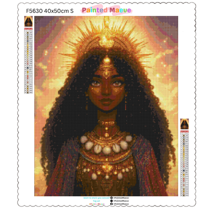 African Beauty: Diamond Painting Collection