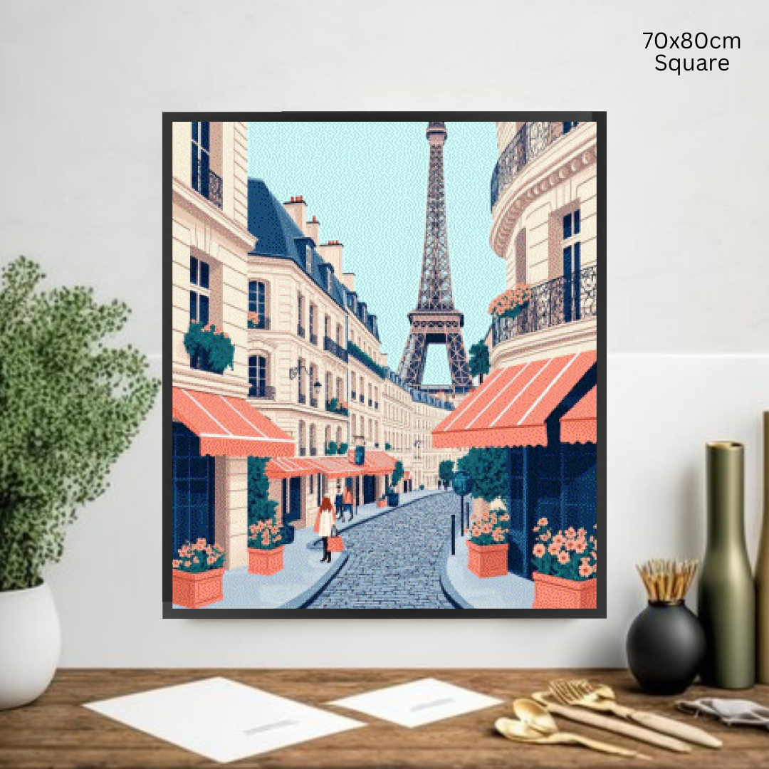 Parisian Bliss: Diamond Painting Collection