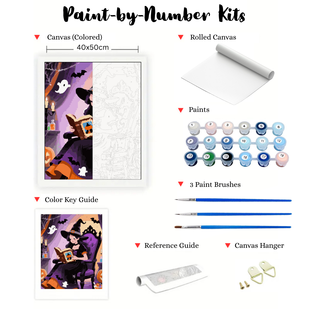 All: Paint-by-Number Collection (24/36/48 colors | No Frame)
