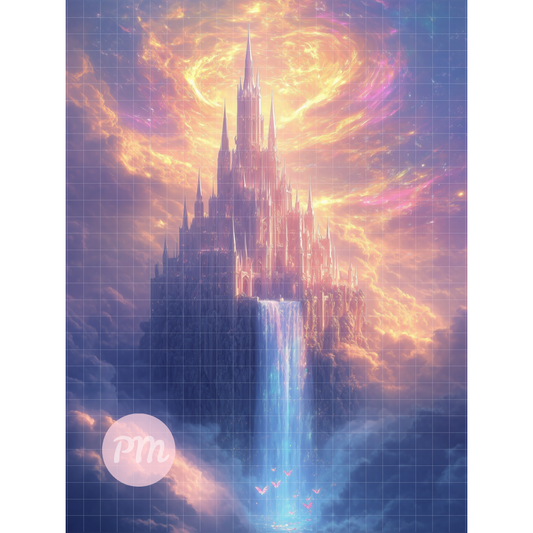 Castle in the Sky: Diamond Painting Collection