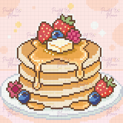 Maple Berry Stack Hand-Rendered Diamond Painting