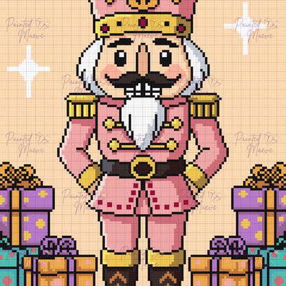 Sugarplum Soldier Hand-Rendered Diamond Painting