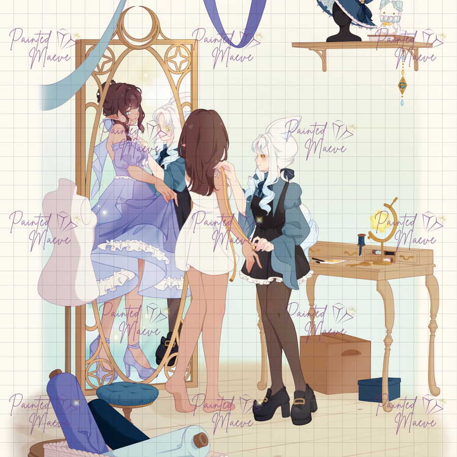 Celeste's Boutique: Hand-Rendered Diamond Painting