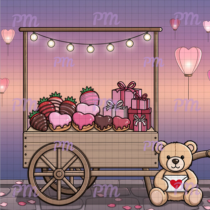 Valentine Stand: Hand-Rendered Diamond Painting Valentine Collection