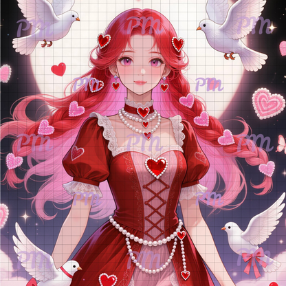 Lady Valentine: Diamond Painting Valentine Collection