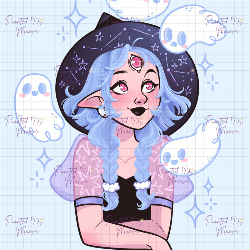 Third Eye Spirits: Hand-Rendered Diamond Painting