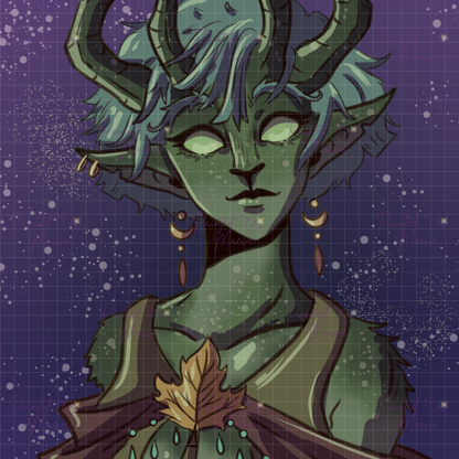 Faun Hand-Rendered Diamond Painting
