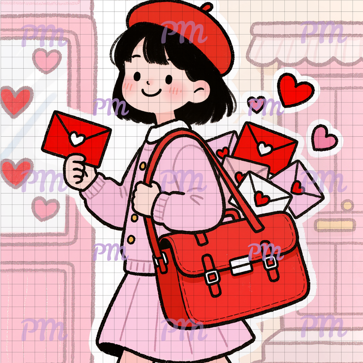 Little Love Messenger: Hand-Rendered Diamond Painting Valentine Collection