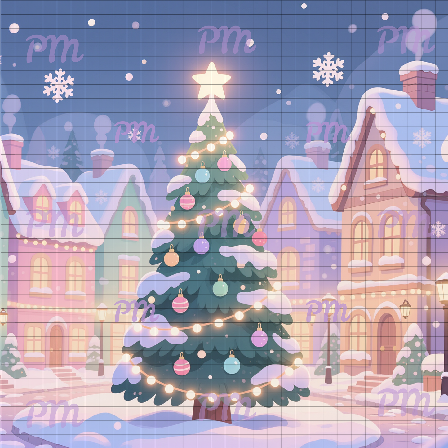 Heart of Merryville: Hand-Rendered Diamond Painting Christmas Collection