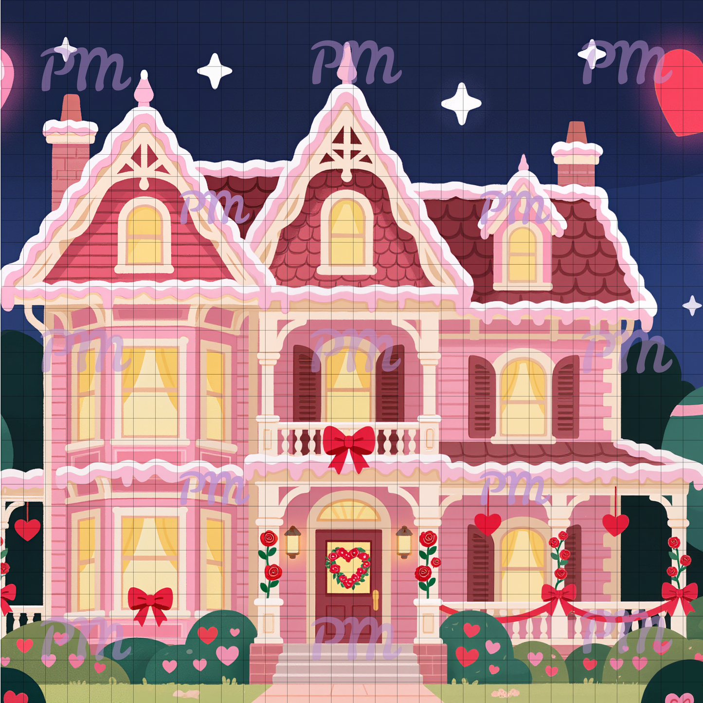 Home of Love: Hand-Rendered Diamond Painting Valentine Collection