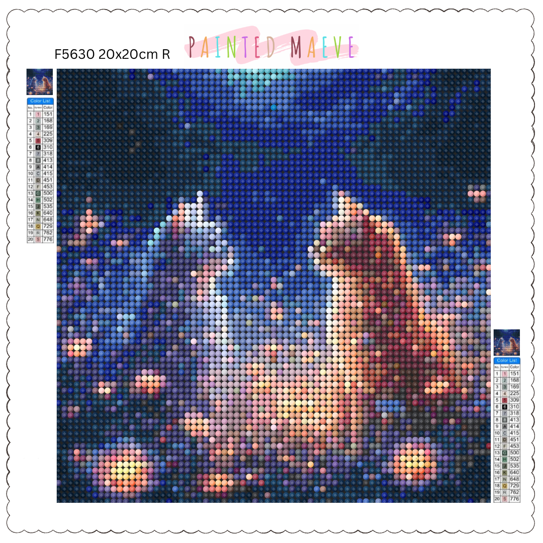 Moonlit Whiskers: Diamond Painting Collection