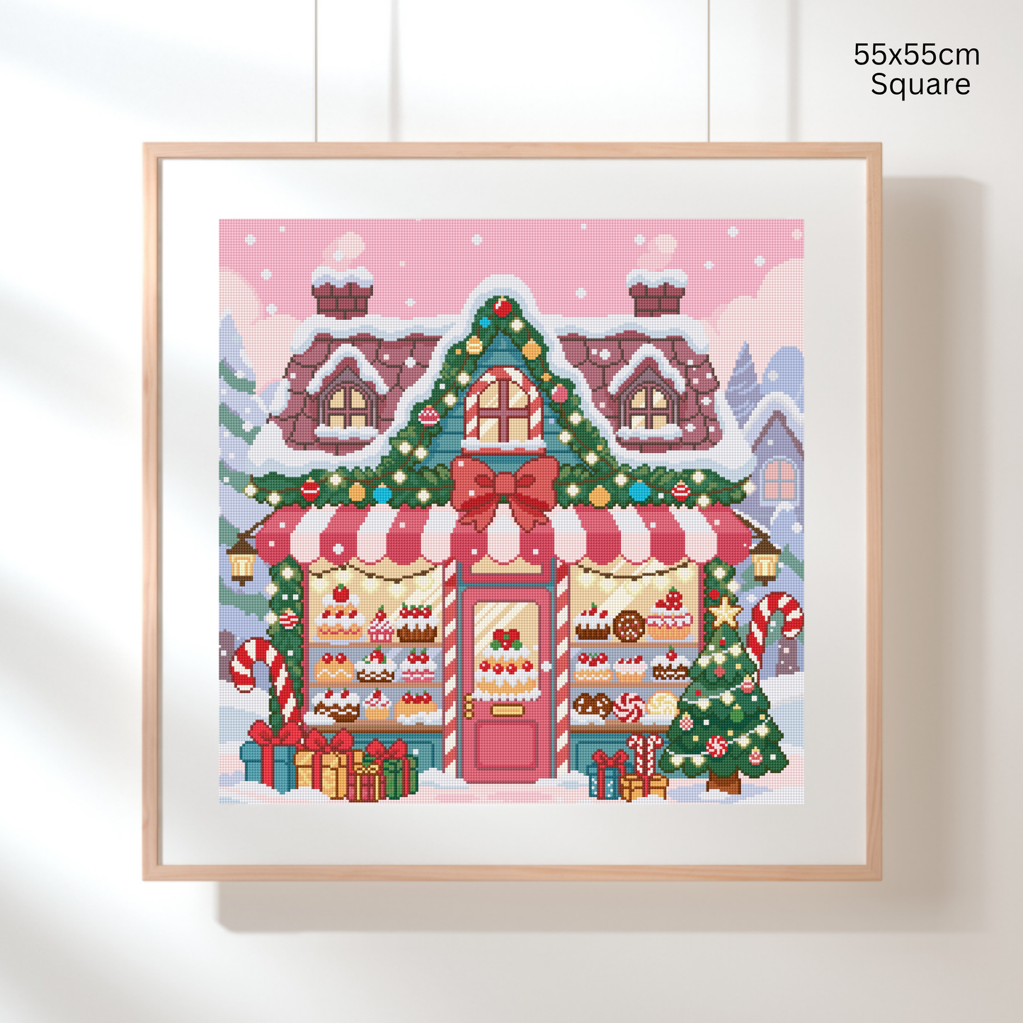 Frosted Sweets Bakery: Hand-Rendered Diamond Painting Christmas Collection