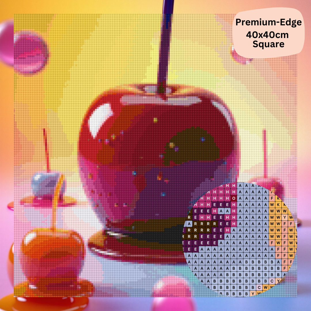 Candied Apples: Diamond Painting Collection