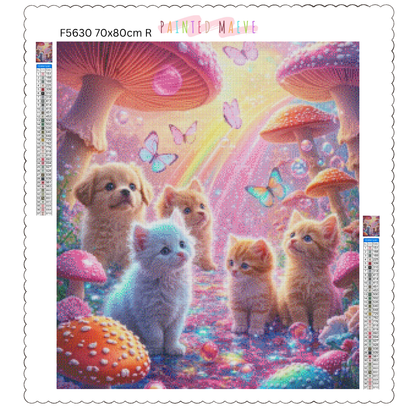 Whimsical Whisker Wonder: Diamond Painting Collection