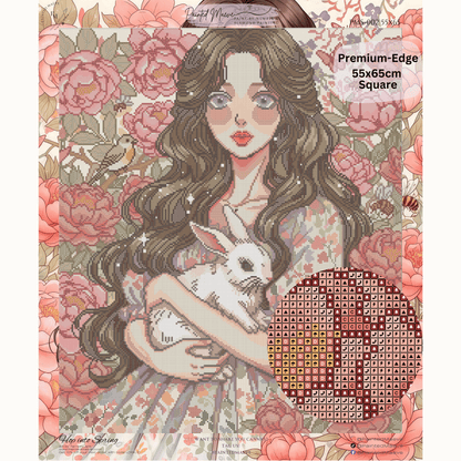 Hop into Spring: Hand-Rendered Diamond Painting Collection