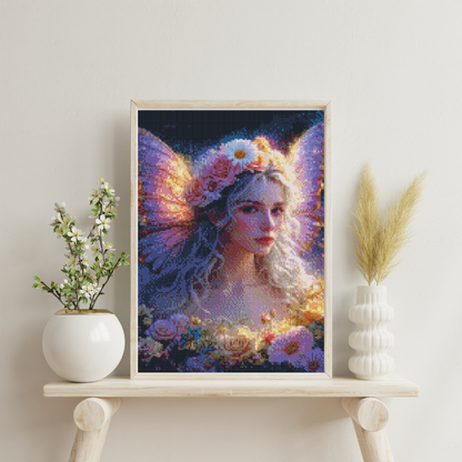 Mystical Midnight Fairy: Diamond Painting Collection