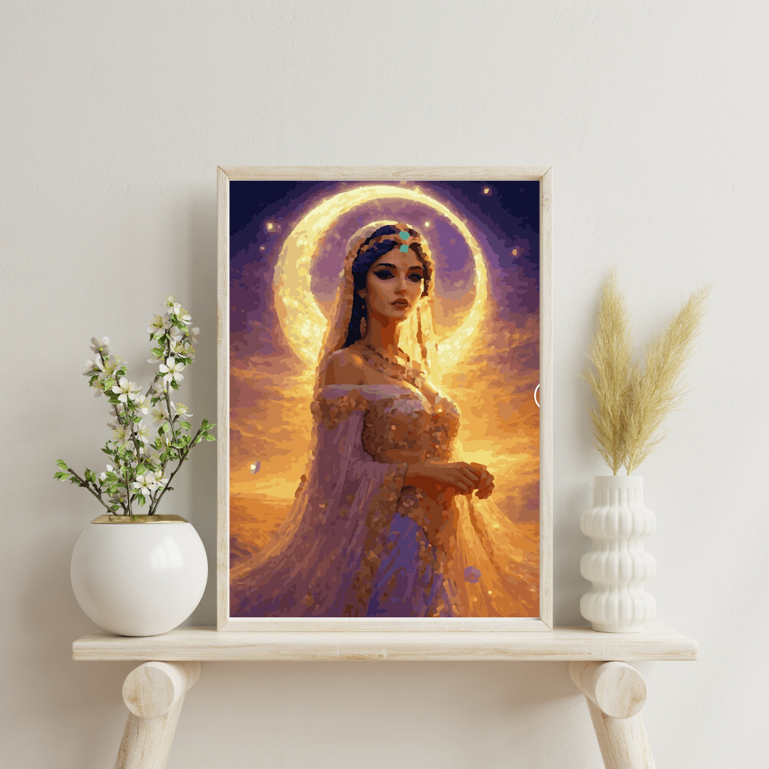 Arabian Princess: Paint-by-Number Collection (24/36/48 colors | No Frame)