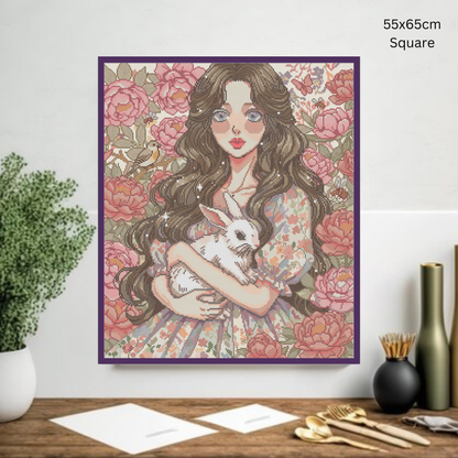 Hop into Spring: Hand-Rendered Diamond Painting Collection