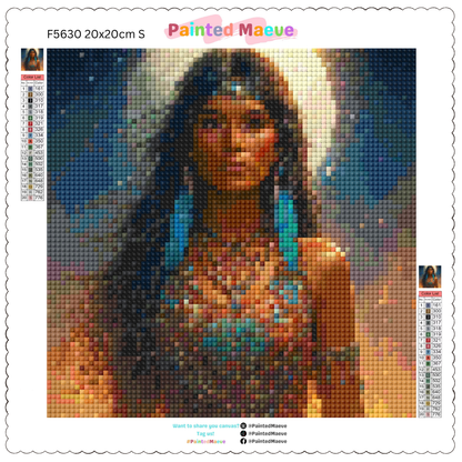 Indiginous Beauty: Diamond Painting Collection