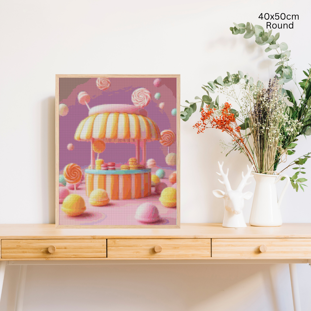 Sweet Treats Stand: Diamond Painting Collection