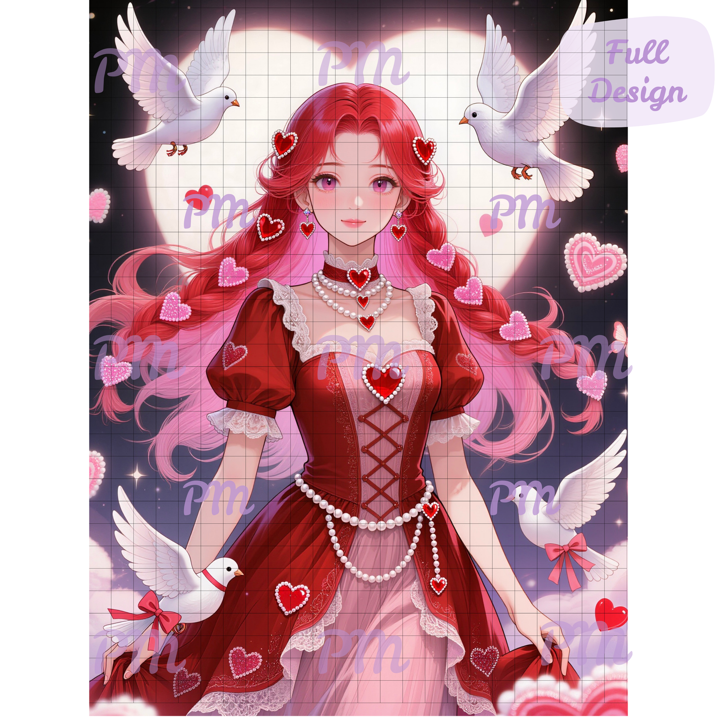 Lady Valentine: Diamond Painting Valentine Collection