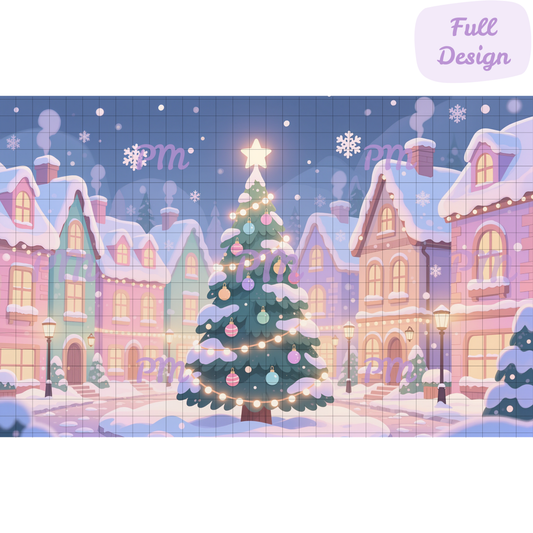 Heart of Merryville: Hand-Rendered Diamond Painting Christmas Collection