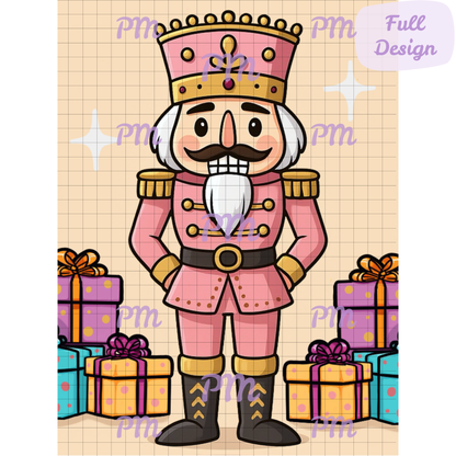 Sugarplum Soldier: Hand-Rendered Diamond Painting Christmas Collection