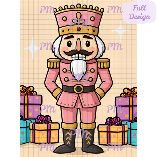 Sugarplum Soldier: Hand-Rendered Diamond Painting Christmas Collection