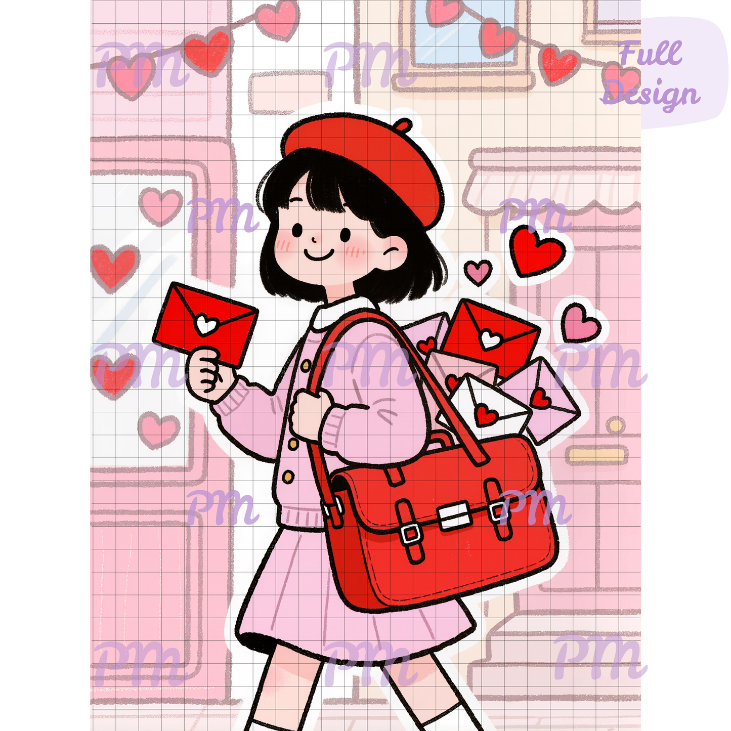 Little Love Messenger: Hand-Rendered Diamond Painting Valentine Collection