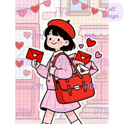 Little Love Messenger: Hand-Rendered Diamond Painting Valentine Collection