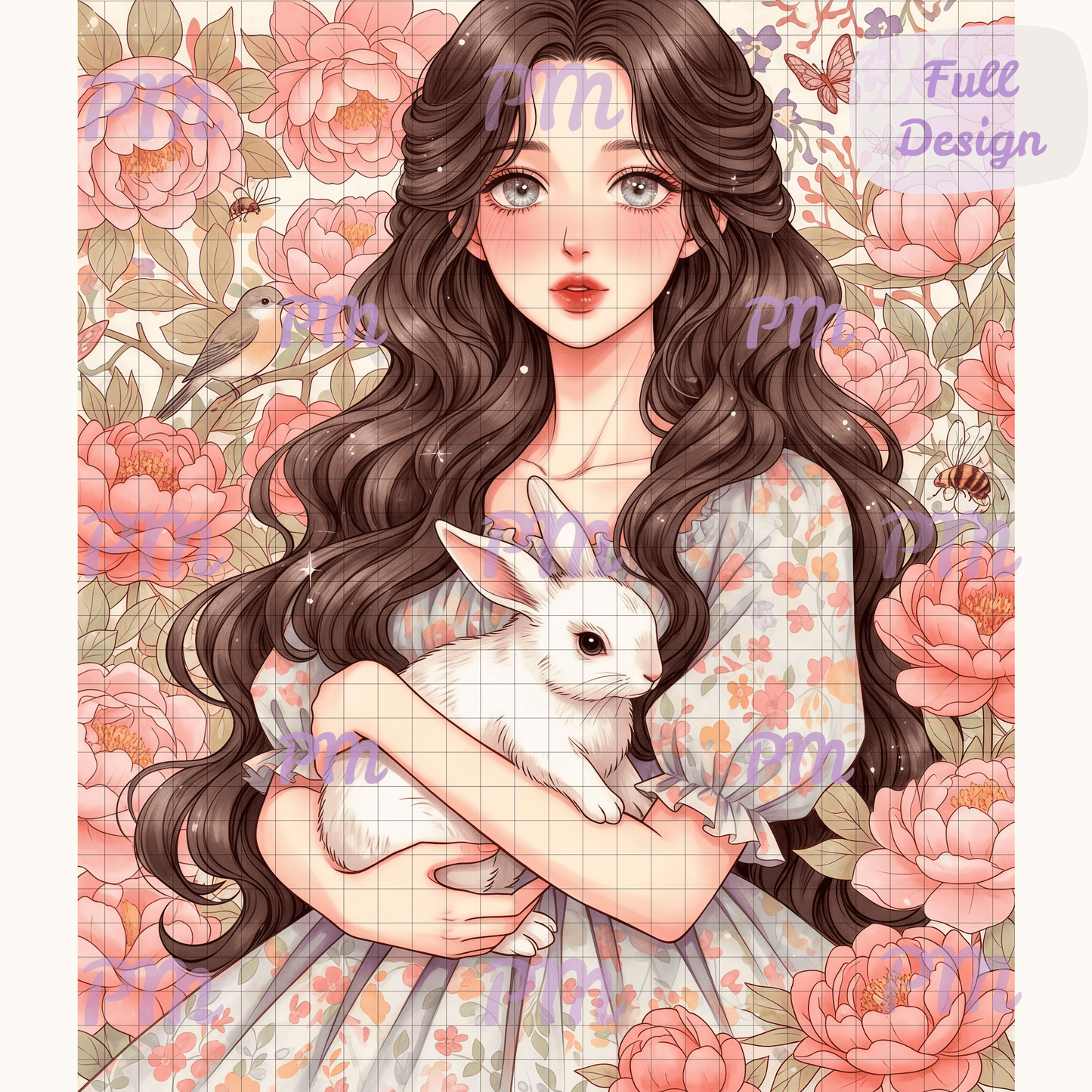 Hop into Spring: Hand-Rendered Diamond Painting Collection