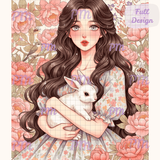 Hop into Spring: Hand-Rendered Diamond Painting Collection