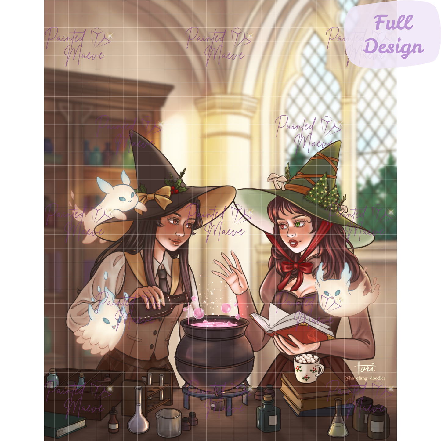 Potion Class: Hybrid-Render Diamond Painting