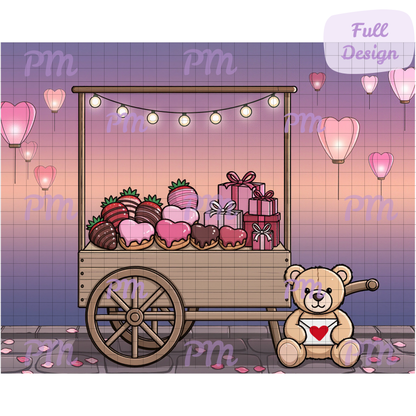 Valentine Stand: Hand-Rendered Diamond Painting Valentine Collection