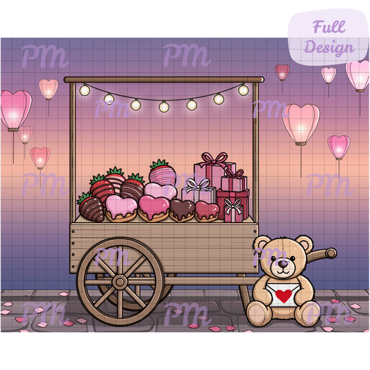 Valentine Stand: Hand-Rendered Diamond Painting Valentine Collection