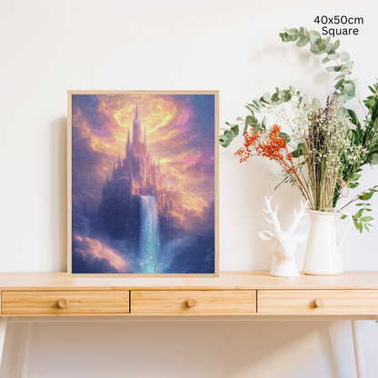 Castle in the Sky: Diamond Painting Collection