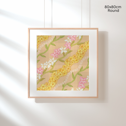 Pikake, Puakenikeni & Plumeria: Diamond Painting Collection