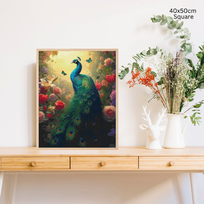 Regal Plumage: Diamond Painting Collection