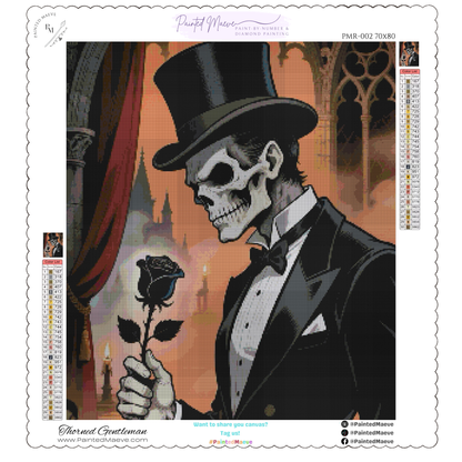 Thorned Gentleman: Diamond Painting Halloween Collection
