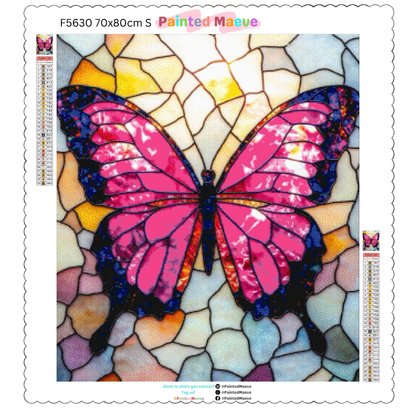 Butterfly Mosaic: Diamond Painting Collection