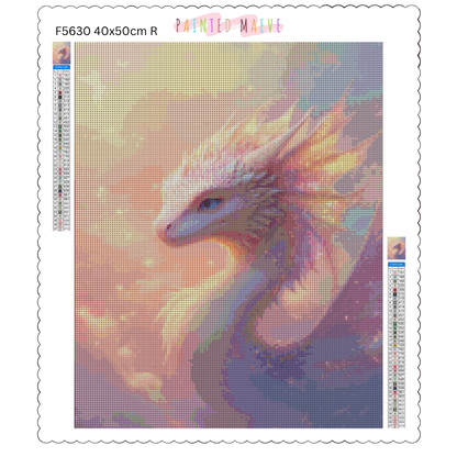 Dragon Grace: Diamond Painting Collection