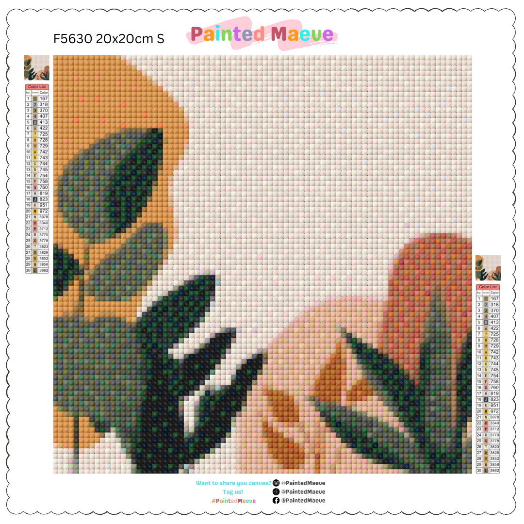 Boho Plants: MINI Diamond Painting Collection