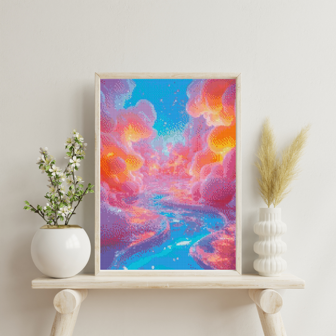 Candy Land River: Diamond Painting Collection