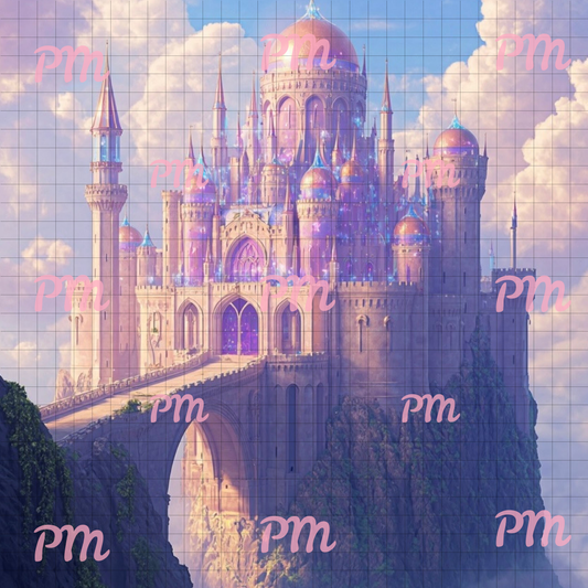 Celestial Fortress: Diamond Painting Collection