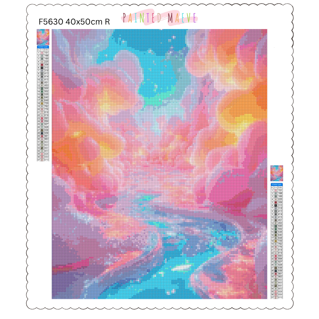 Candy Land River: Diamond Painting Collection