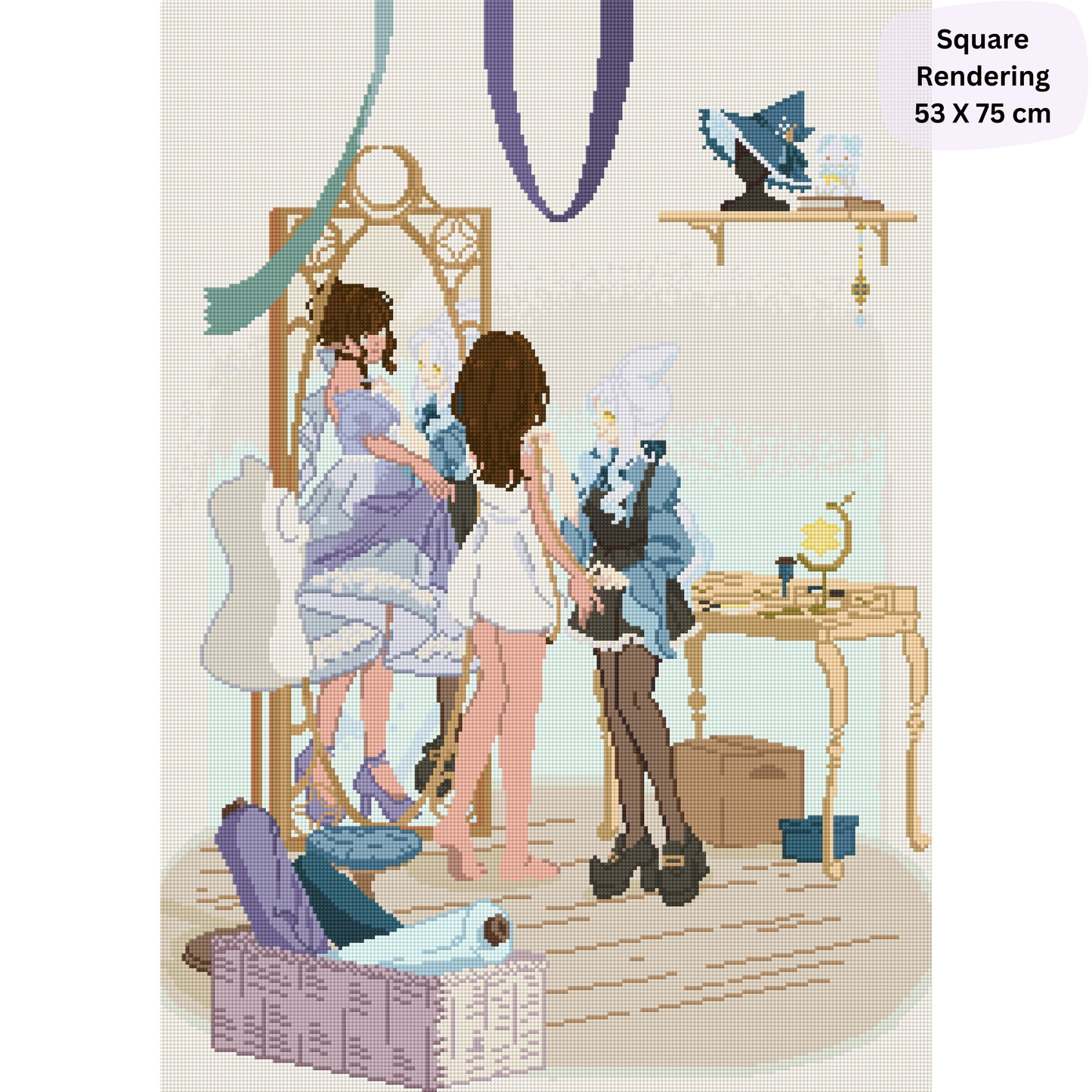 Celeste's Boutique: Hand-Rendered Diamond Painting