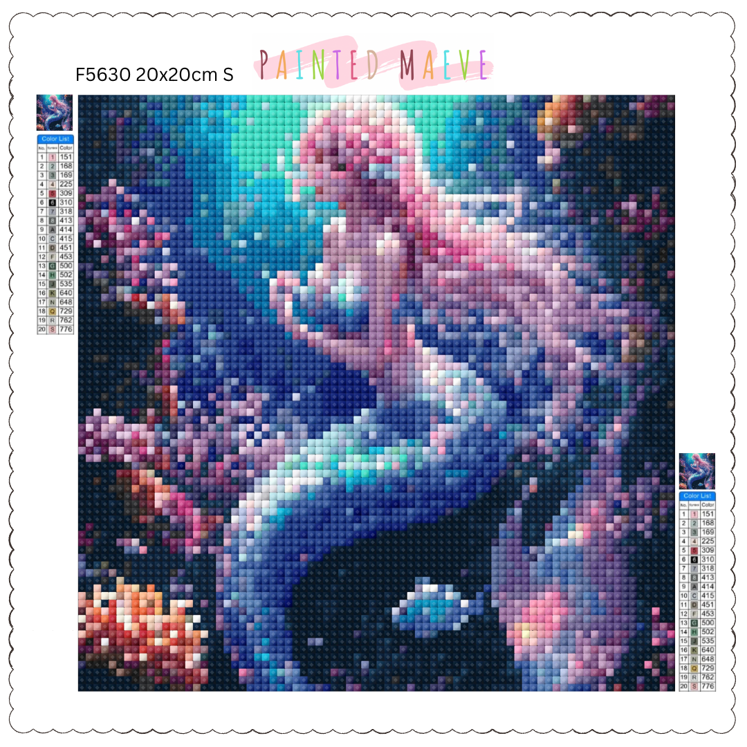 Shimmering Ocean Serenity: Diamond Painting Collection